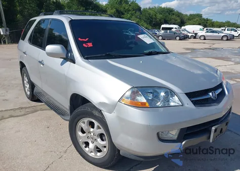 2001 Acura Mdx from USA, damaged, VIN 2HNYD18601H502861